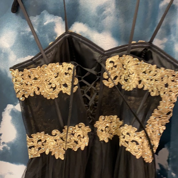 BA Nites Corset Gown Lace Up Back - Picture 10 of 16